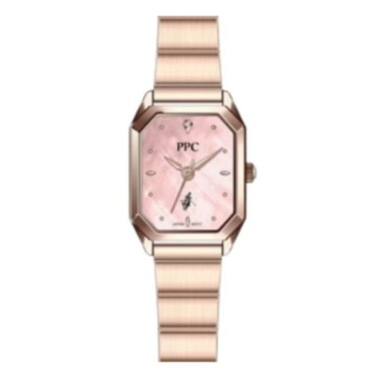 Paris Polo Club PPC-EG01-RG-PK 20.5mm Analog Women Watch